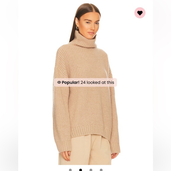 Anine Bing Sydney sweater camel - Picture 4 of 5